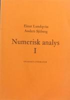 Numerisk analys I