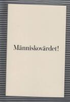 M&auml;nniskov&auml;rdet!