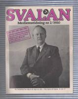 Svalan Medlem,stidning 2/1980