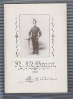 N.M. Brandt Memoarer Sj&auml;lvtecknad, levnadsf&ouml;ljd