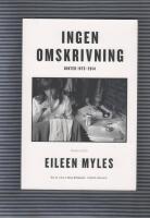 Ingen omskrivning : Dikter 1975-2014