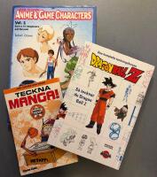 BOKPAKET: 3 x Teckna manga (en p&aring; engelska)