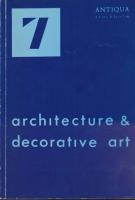 architecture & decorative art