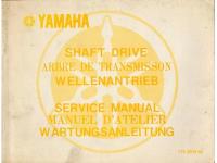 Yamaha Shaft Drive