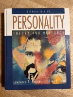 Personality : theory and research