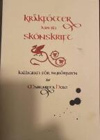 Kr&aring;kf&ouml;tter kan bli sk&ouml;nskrift