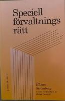 Speciell f&ouml;rvaltningsr&auml;tt