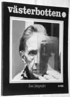 V&auml;sterbotten nr 4 1986. Fem fotografer