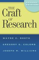 Craft of research
