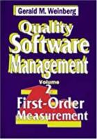 Quality software management 2 - First Order Measurement