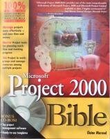Microsoft? Project 2000 Bible