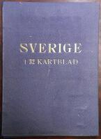Sverige i 32 kartblad : skala 1:500.000 : med fullst&auml;ndigt namnregister