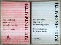 The Craft of musical composition book 1 & 2 : Theory - Excersises in two-part writing