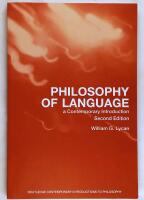 Philosophy of language : a contemporary introduction