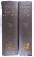 The shorter Oxford English dictionary on historical principles Volume I-II