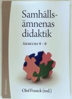 Samh&auml;lls&auml;mnenas didaktik : &aring;rskurs 4 - 6