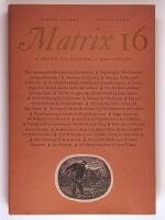 Matrix 16  : a review for printers and bibliophiles