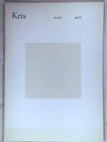Tidskriften Kris nr 31-32. November 1985. uppm&auml;rksamhet