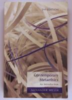 Contemporary Metaethics: An Introduction