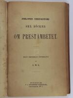 S. Aurelii Augustini Bek&auml;nnelser om sig sjelf - Johannes Chrysostomi Sex b&ouml;cker om prest&auml;mbetet
