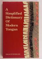 A Simplified Dictionary of Modern Tongan