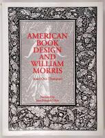 American book design and William Morris