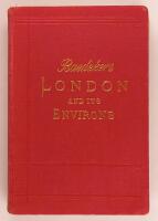 London and its environs : handbook for travellers
