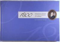 1800. Sk&aring;despelaren, tecknaren Axel Fredrik Cederholm och landskapet