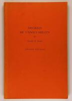 Degrees of unsolvability