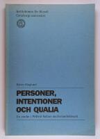 Personer, intentioner och qualia : en studie i Willfrid Sellars medvetandefilosofi