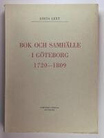 Bok och samh&auml;lle i G&ouml;teborg 1720-1809