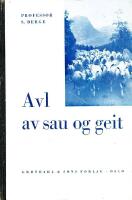 Avl av sau og geit