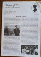 &pound;10 note featuring a portrait of Jane Austen. Newsletter Jane Austen Society october 2013 