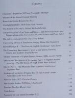 Jane Austen Society. Report for 2022