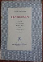 Traditionen s&aring;som exegetiskt historiskt och teologiskt problem