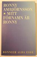 Mitt f&ouml;rnamn &auml;r Ronny