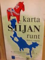 Karta Siljan runt skala 1:200 000