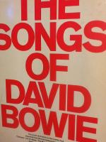 The songs of David Bowie [Musiktryck]