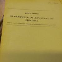 Die Geomorphologie und Quat&auml;rgeologie des Sarekgebirges