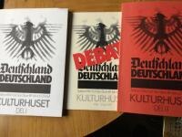 Deutschland Deutschland. Tyskland fr&aring;n Karl den Store till Helmut Schmidt. Del l och Del ll samt. Ett. Debatth&auml;fte och tidningsrecensioner