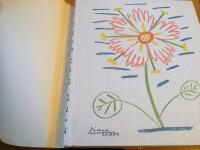 Lied Der Str&ouml;m. Omslagsbild Pablo Picasso. ( Bok och foton ur dokument&auml;rfilm Lied Der Str&ouml;me, gjord 1954 i DDR)