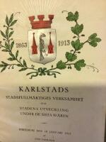 Karlstads stadsfullm&auml;ktiges verksamhet och stadens utveckling under de sista 50 &aring;ren. 1863-1913. F&ouml;redrag en 10 januari 1913