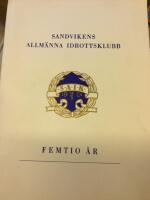 Sandvikens Allm&auml;nna Idrottsklubb Femtio &aring;r. 1901 16/3 1951