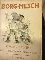 Fj&auml;llfotografen Borg-Meschs &auml;ventyr bland Lapplands fj&auml;ll upptecknade och insamlade av Ossian Elgstr&ouml;m med talrika bilder, dels efter Borg-Meschs fotografier, dels efter teckningar av Ossian Elgstr&ouml;m