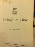 En bok om Eslöv. Till hembygdsundervisningens tjänst