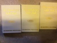 Husmoderns &rdquo;s&auml;tt&rdquo;-bok del l-del lll. Tre delar. Husmoderns presentbok 