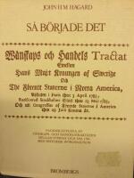 S&aring; b&ouml;rjade det : facsimileutg&aring;va av v&auml;nskaps- och handelstraktaten mellan Sverige och USA 1783