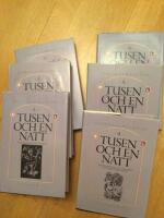 Tusen och en natt del 1-6: Del 1: Illustrerad av Peter Weiss; del2: Illustrerad av Peter Weiss; del 3: illustrerad av Ann Margret Dahlquist-Ljungberg; del 4: Illustrerad av Ann Margret Dahlquist-Ljungberg; del 5: Illustrerad av Mark Sylwan; del 6: illustrerad av Mark Sylwan