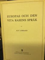Europas och den vita rasens spr&aring;k 