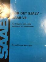 SAAB V4 &Aring;rsmodellerna 197-1973. Hur bil&auml;garen sj&auml;lv utf&ouml;r justeringar och reparationer